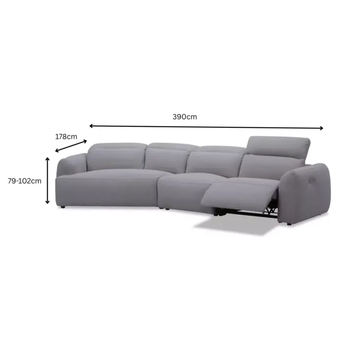 BADALONA Electric Corner Sofa