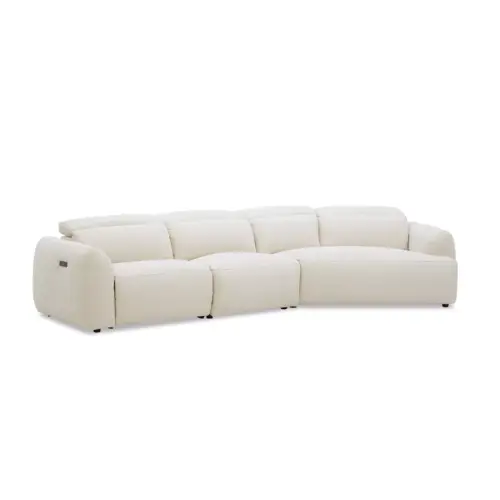KM.7968 RCR C-995 (5)-white BADALONA Electric Corner Sofa