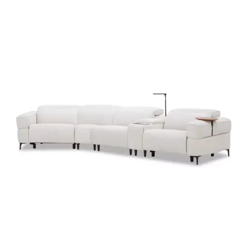 KM.7972 L H0500921K (6)-white MATARO Electric Recliner Left Corner Sofa