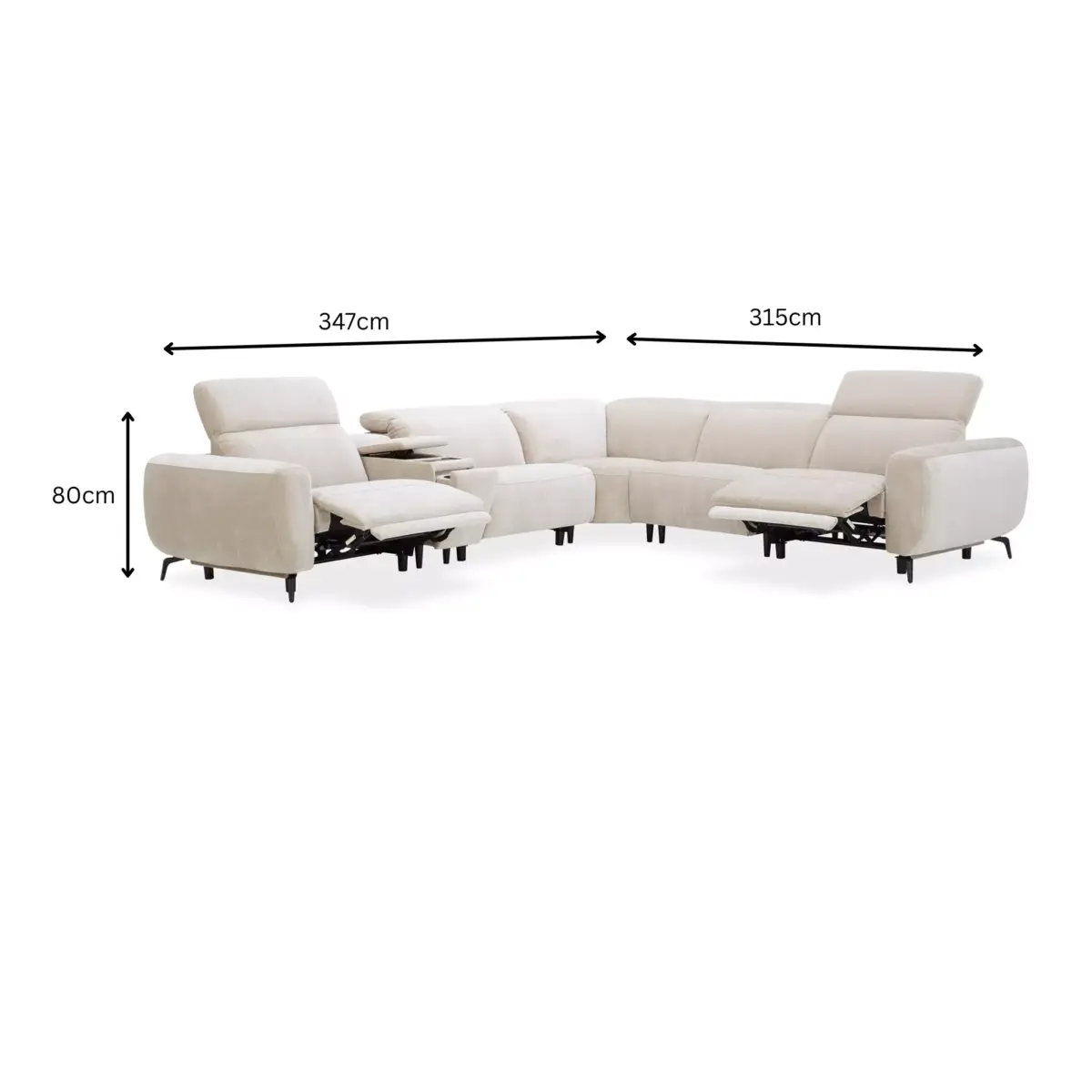ELCHE Electric Corner Sofa