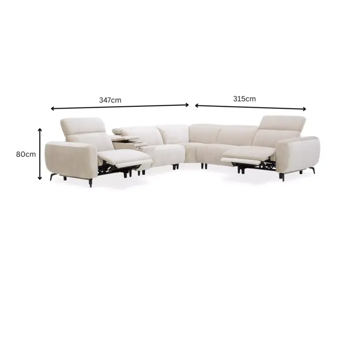 ELCHE Electric Corner Sofa