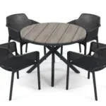 ALMERIA 1+4 Outdoor Dining Set