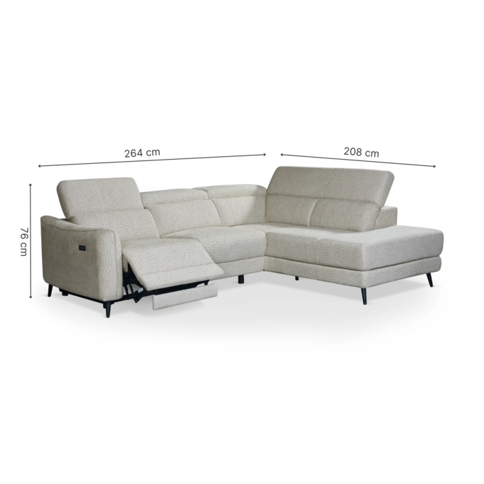 TANYA Right Corner Recliner