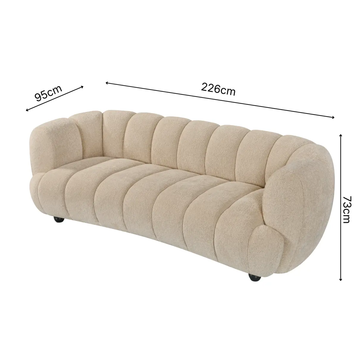 MK-6280 3S JYM366-3 (2) - 1 ALCOY 3 Seater Sofa