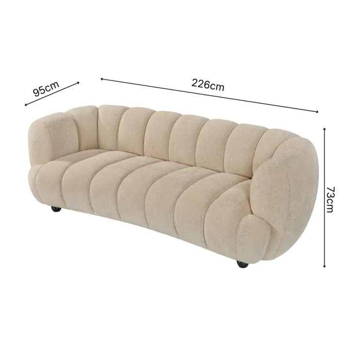 MK-6280 3S JYM366-3 (2) - 1 ALCOY 3 Seater Sofa
