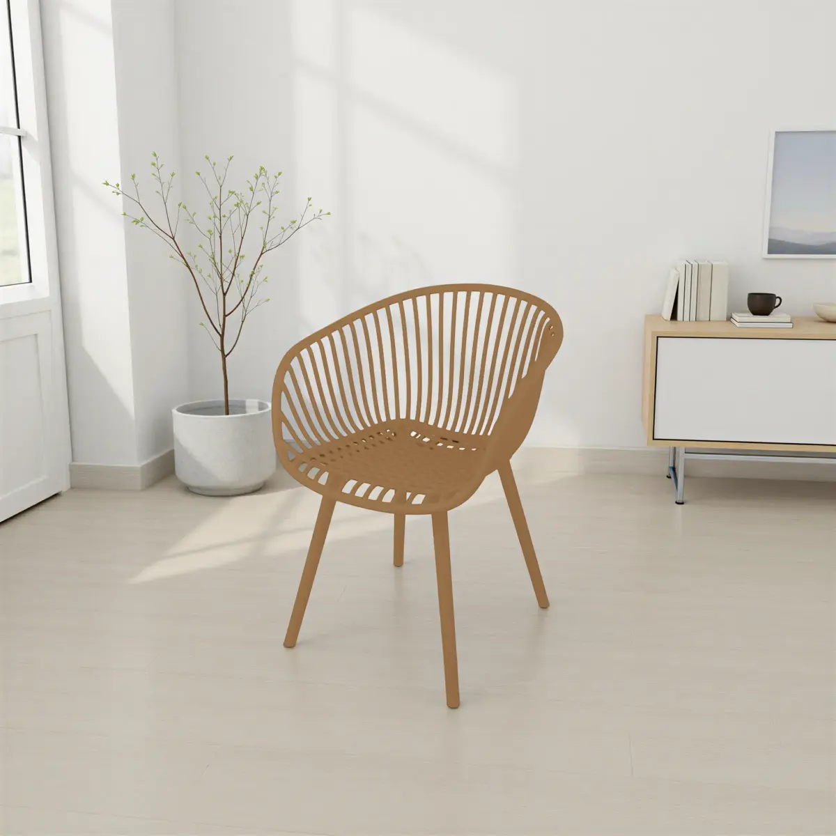 PP-859 YELLOW Y-03 FARO Plastic Chair