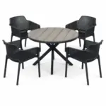 ALMERIA 1+4 Outdoor Dining Set