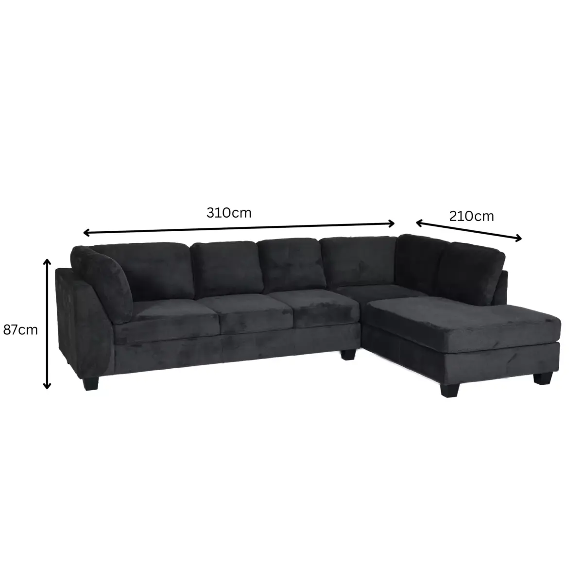 DANIELE Right Corner Sofa