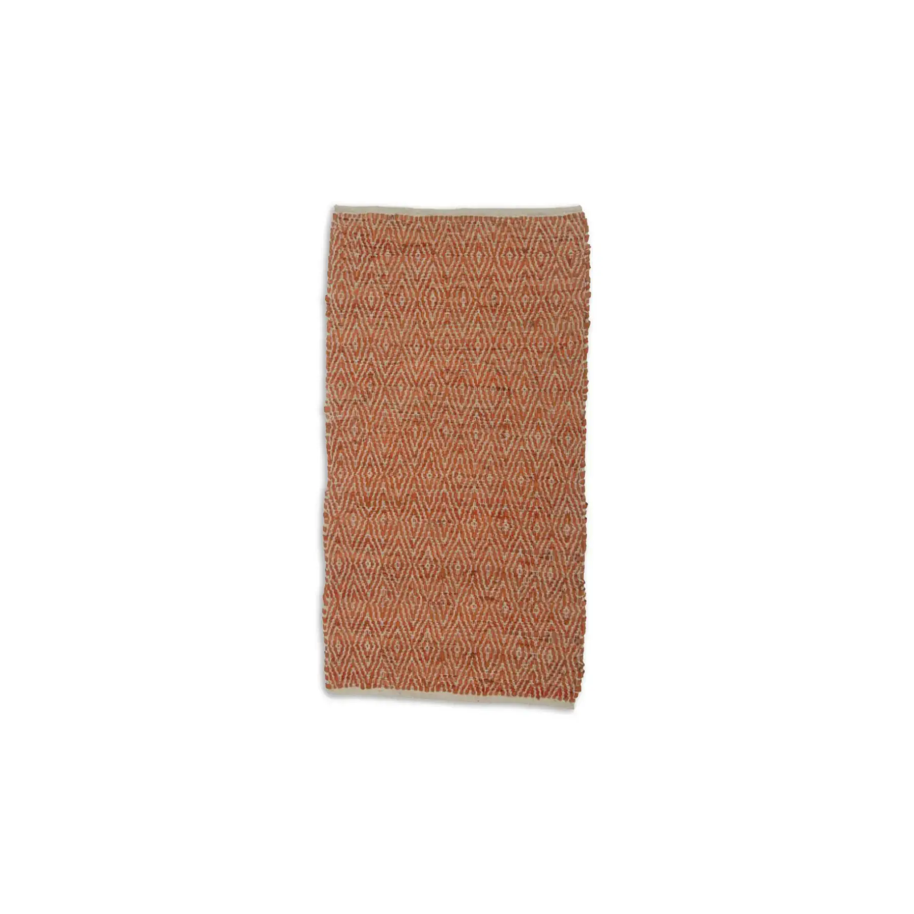 Four Day Rombo Rug Orange