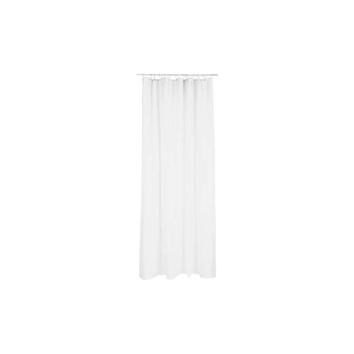 SHOWER CURTAIN WHITE