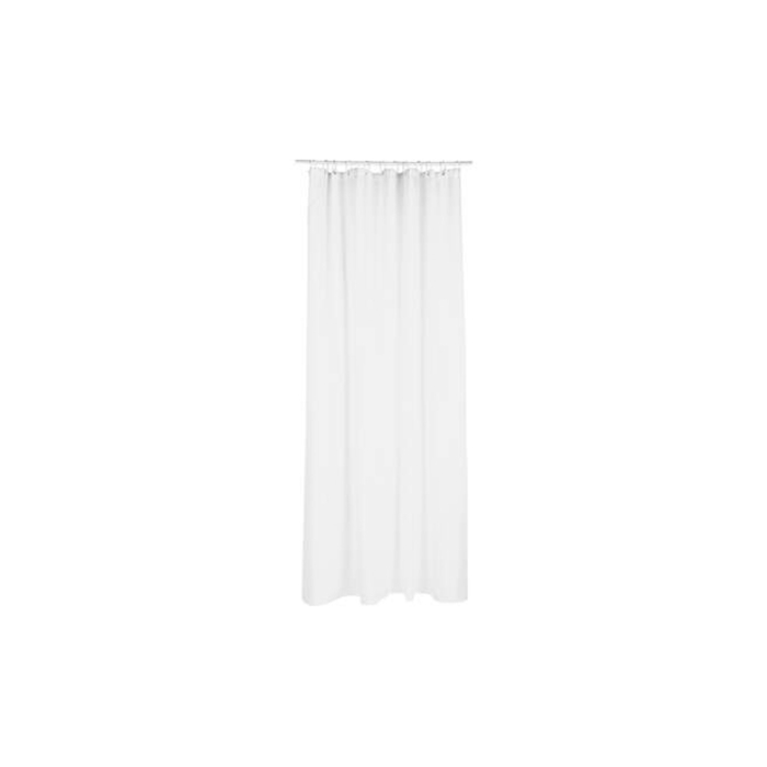 SHOWER CURTAIN WHITE