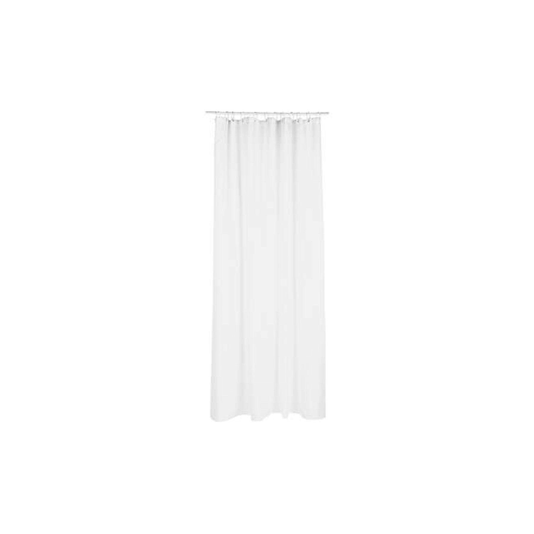 Four Day Shower Curtain White