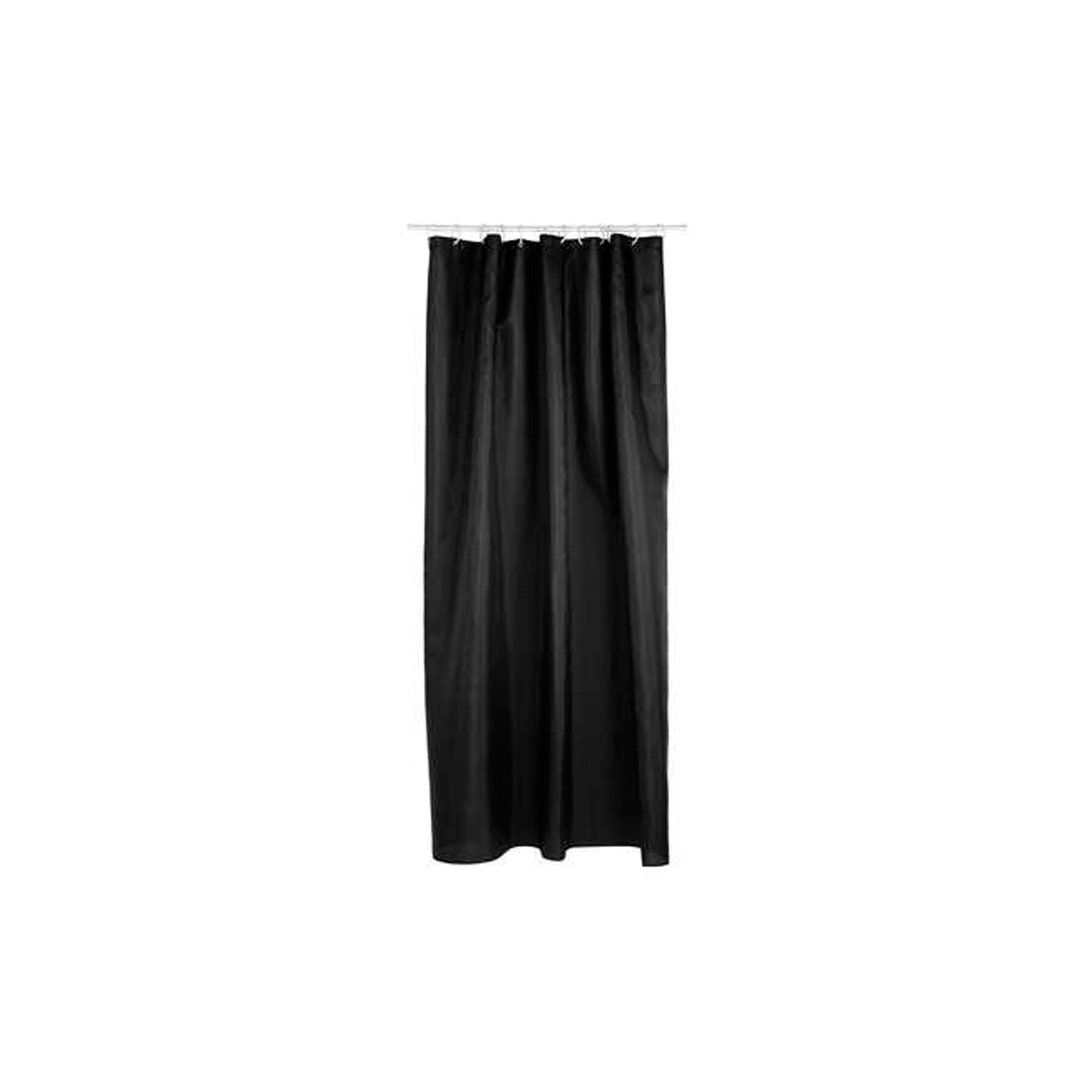 Four Day Shower Curtain Black