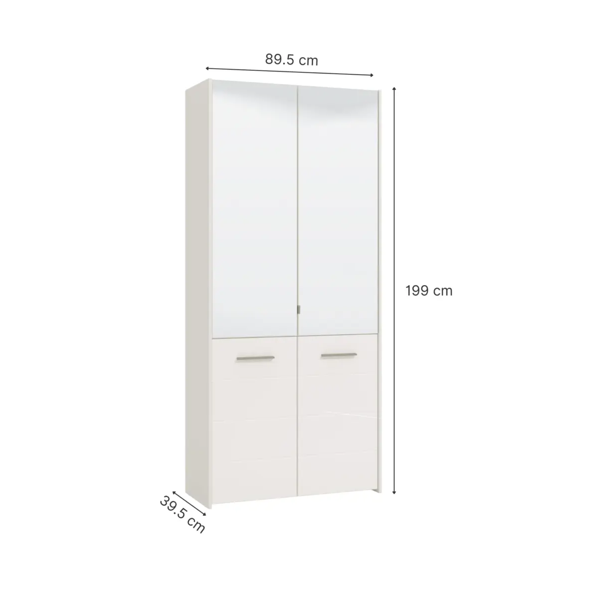 MENORCA Shoe Cabinet 2 Doors