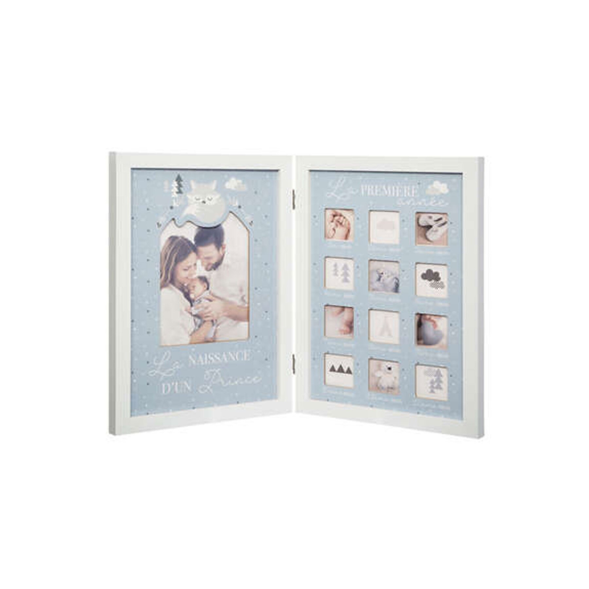 Photo Montage Frame Blue