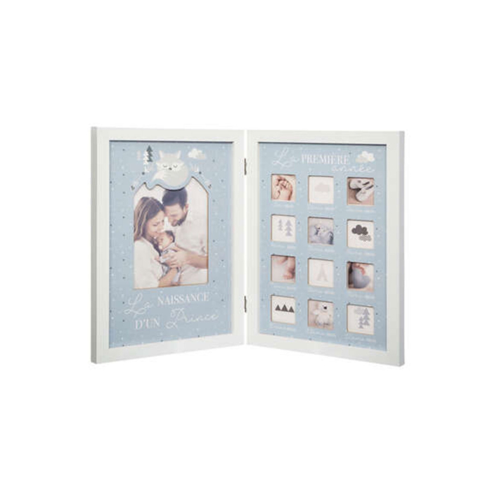 Photo Montage Frame Blue