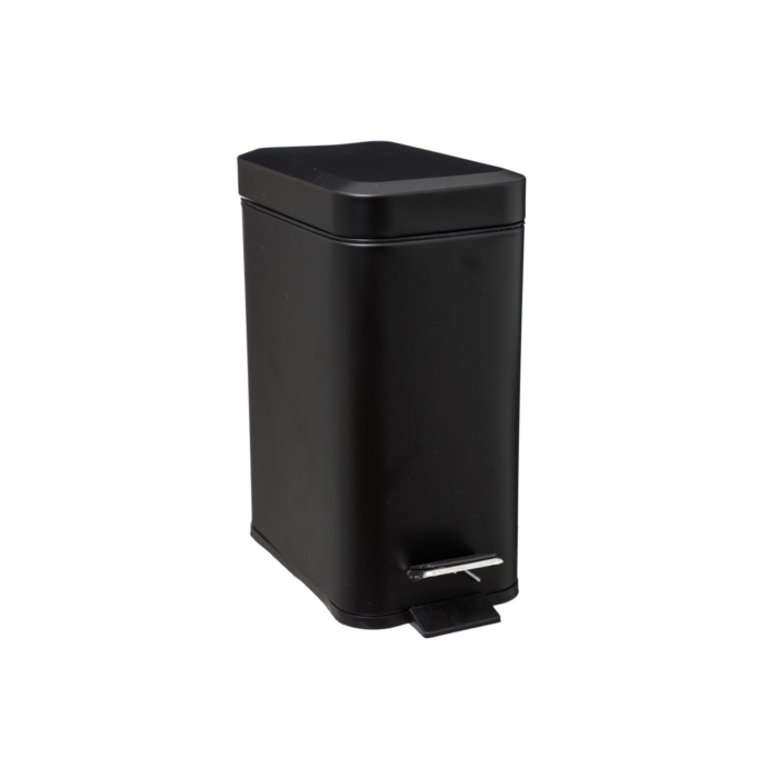 BIN BLACK RECTANGLE 5L