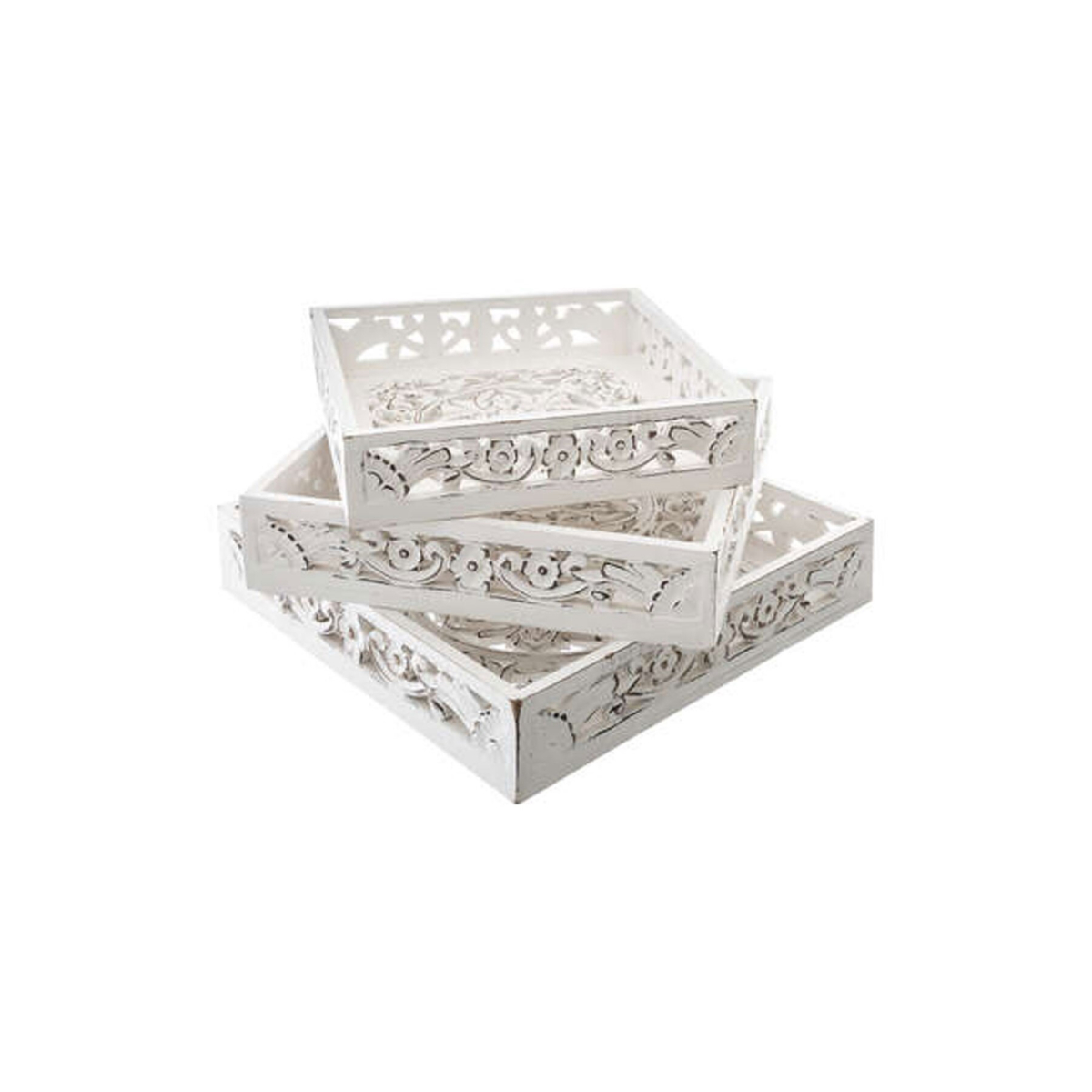 Terre Trays White