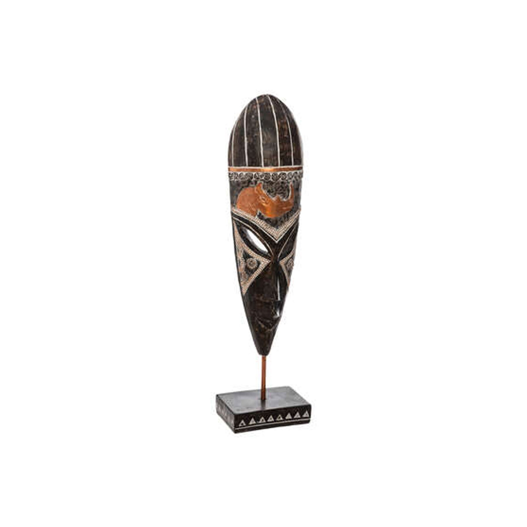 Four Day Polyresin Tribal Face