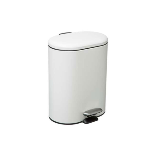 SOFTCL 6l Dustbin White