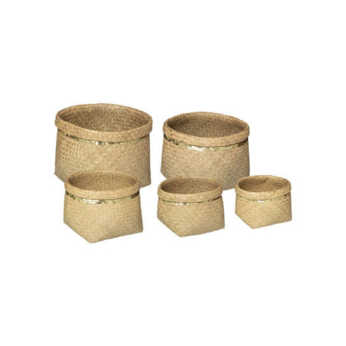 Sequin Basket Set