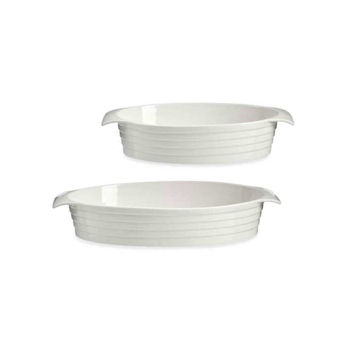 90370.jpg SET 2 Oval Baking Plate