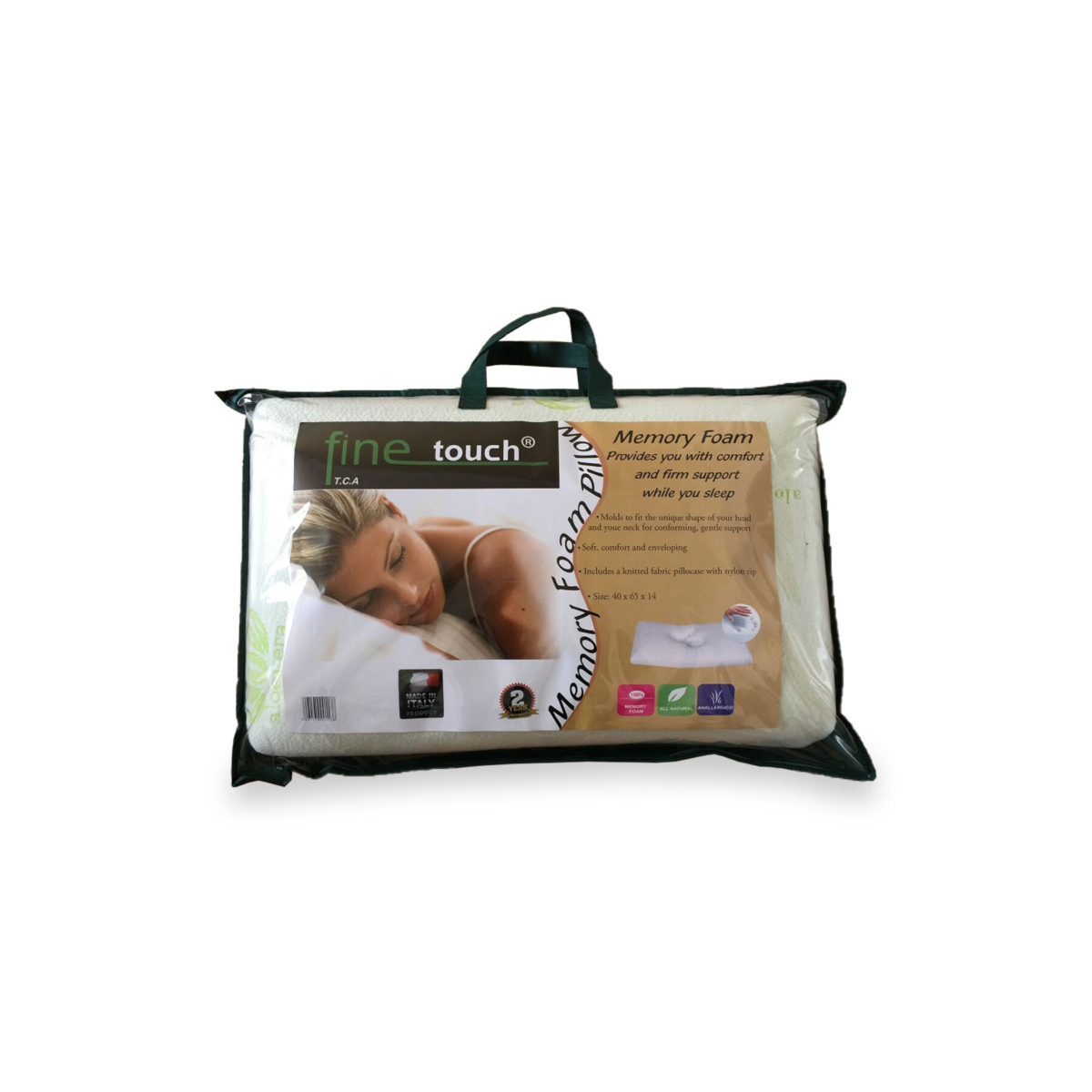 Memory Foam Pillow 45x65cm