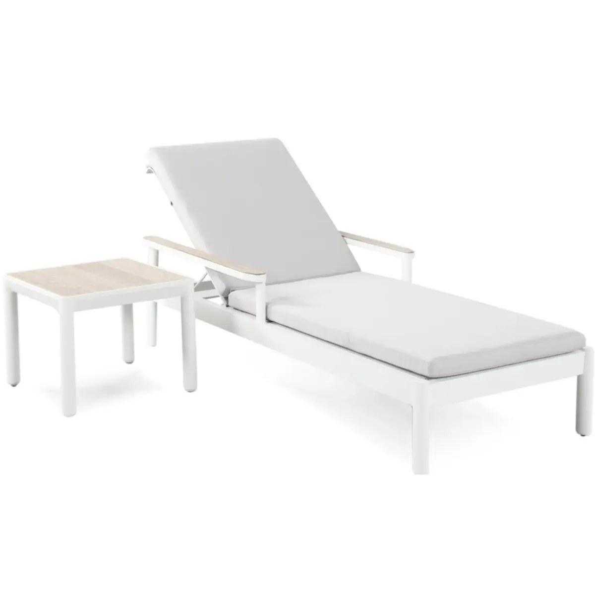 CAYMAN Sunbed with Side Table