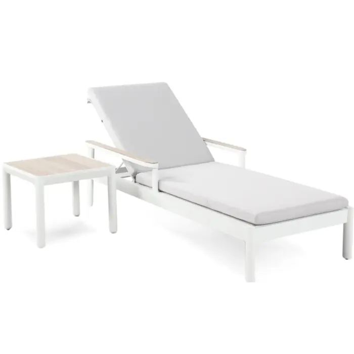 CAYMAN Sunbed with Side Table