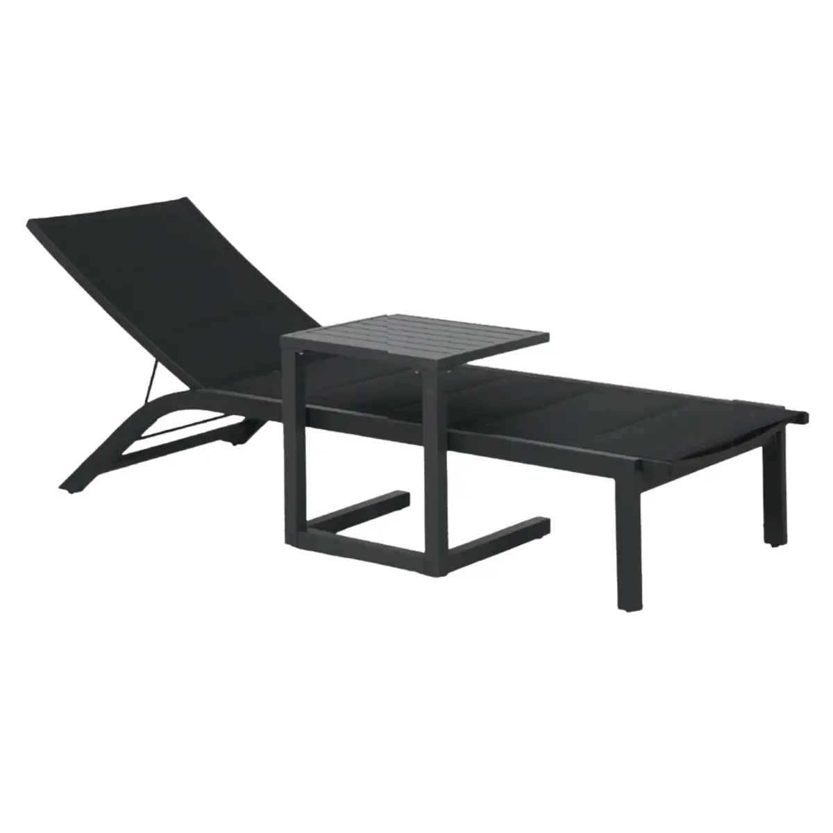 ECLIPSE Sunbed with Side Table