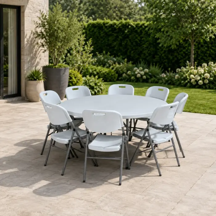 KORCULA Outdoor Dining Set 1+8