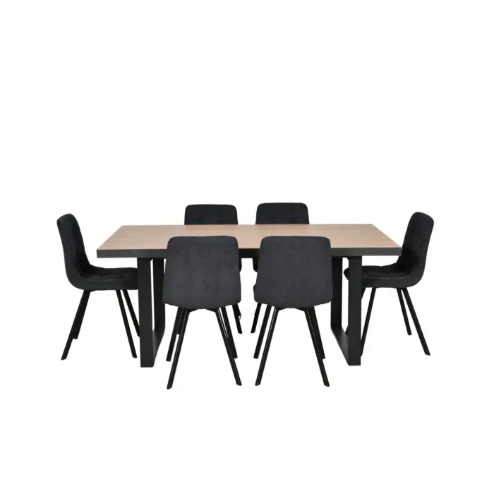 TEGELEN Dining Set 1+6