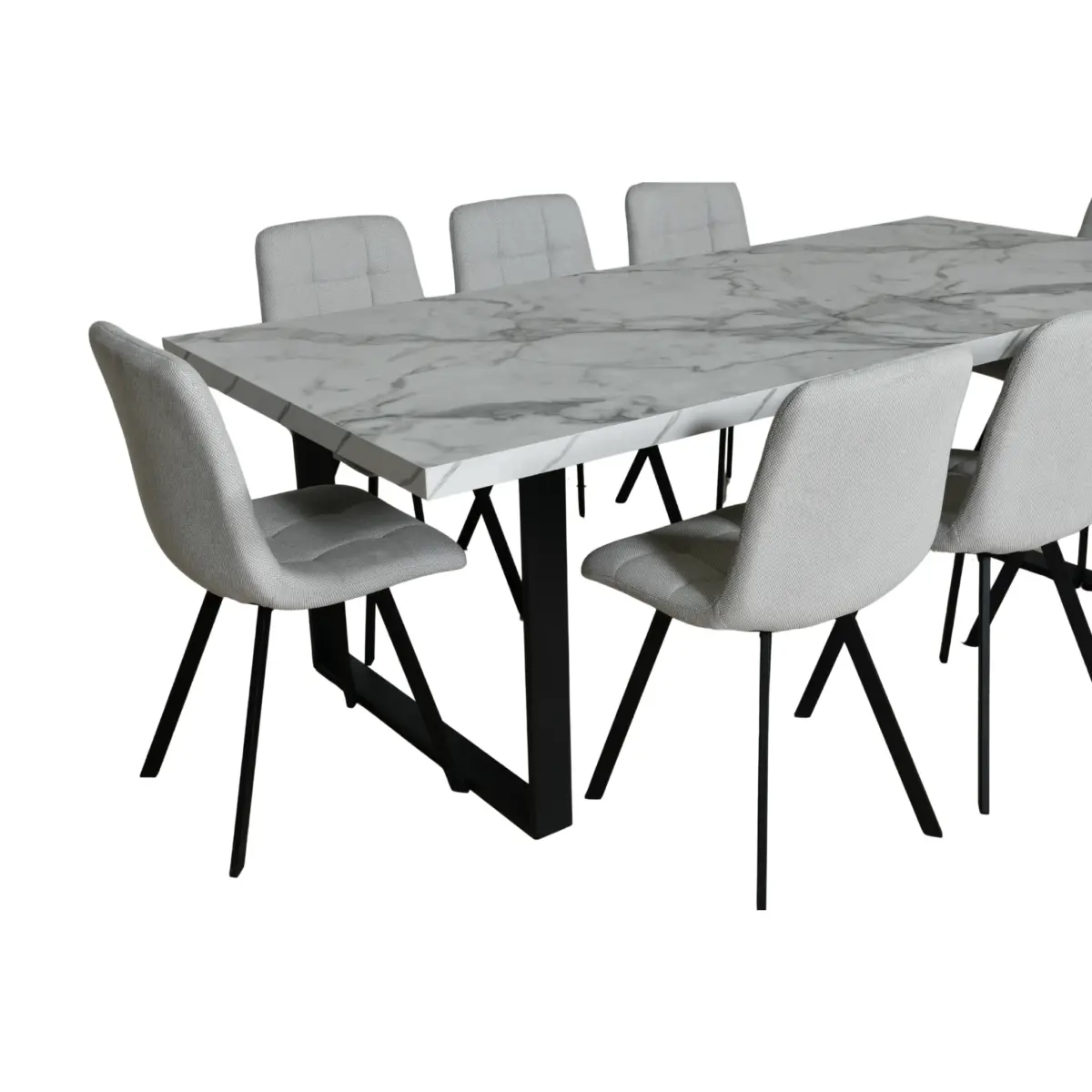 TEGELEN Dining Set 1+8