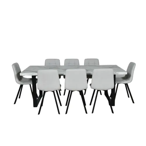 TEGELEN Dining Set 1+8