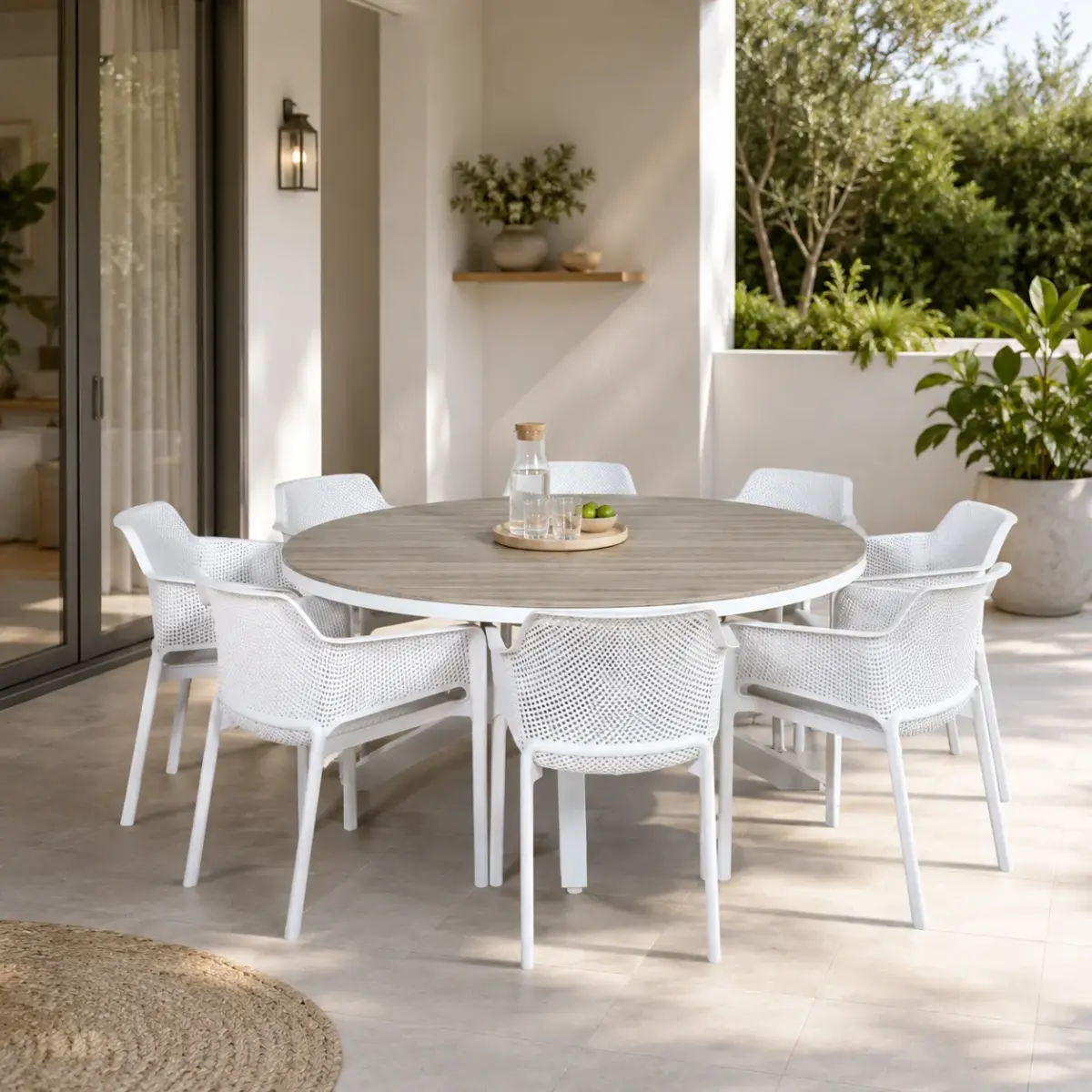 MARTIC Outdoor Dining Set 1+8