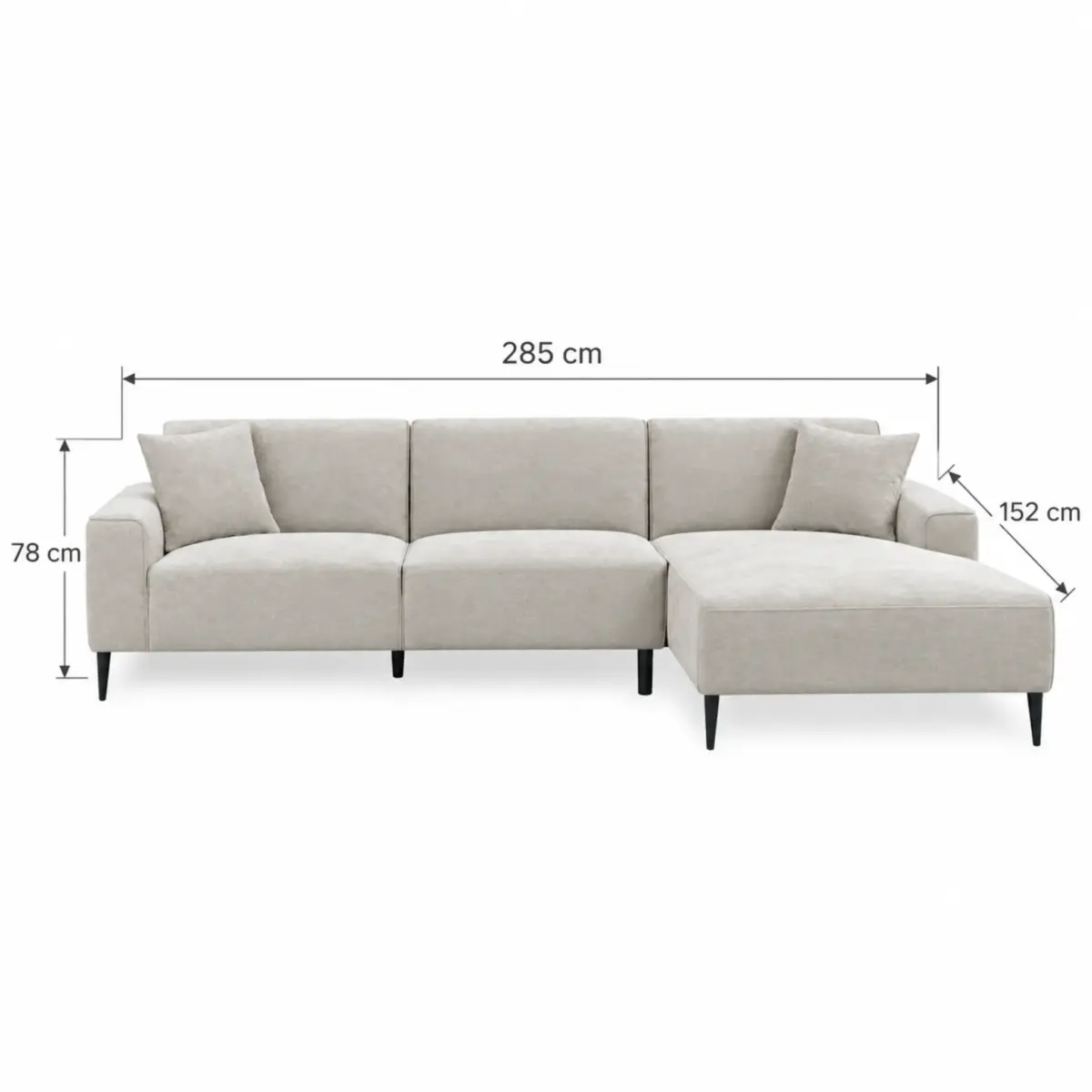 WOOFER Right Corner Sofa