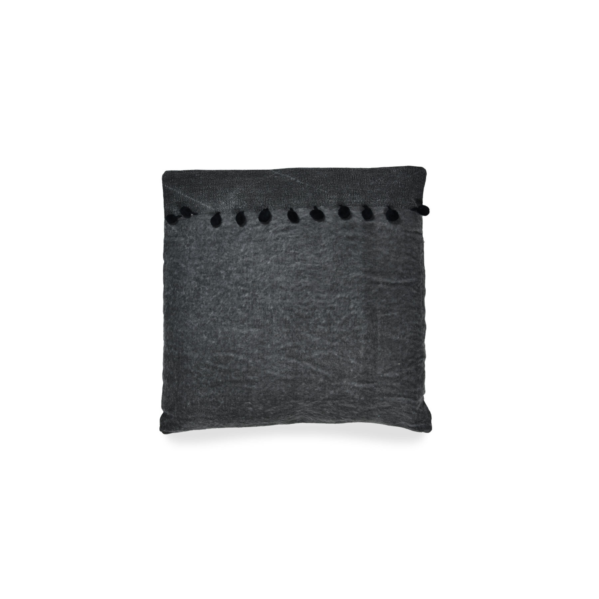 Handwoven Cushion Grey