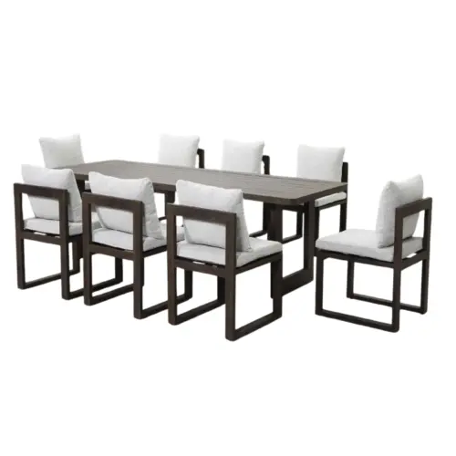 TAMARIND 1+8 WALNUT TAMARIND Outdoor Dining Set
