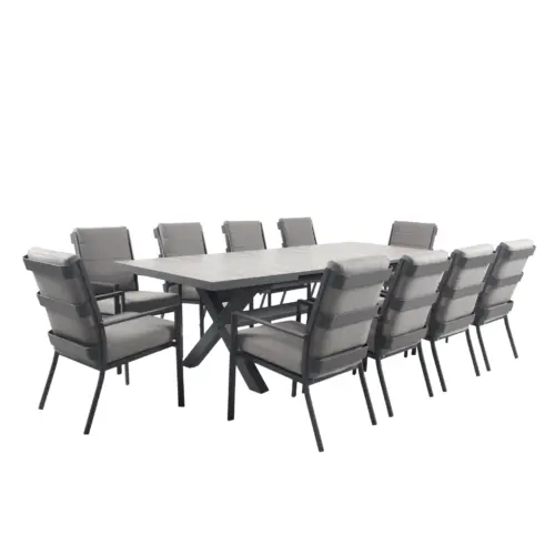 TUSCANY EXT 1+8 GUNM TUSCANY Outdoor Dining Set