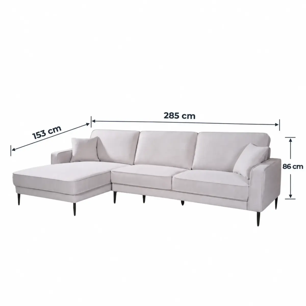 MAJESTIC Left Corner Sofa