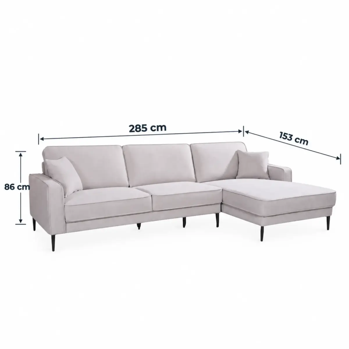 MAJESTIC Right Corner Sofa