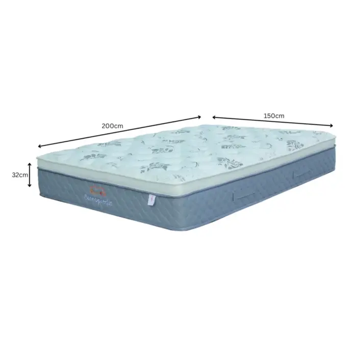 3-Zone Spring & Foam Mattress 5ft