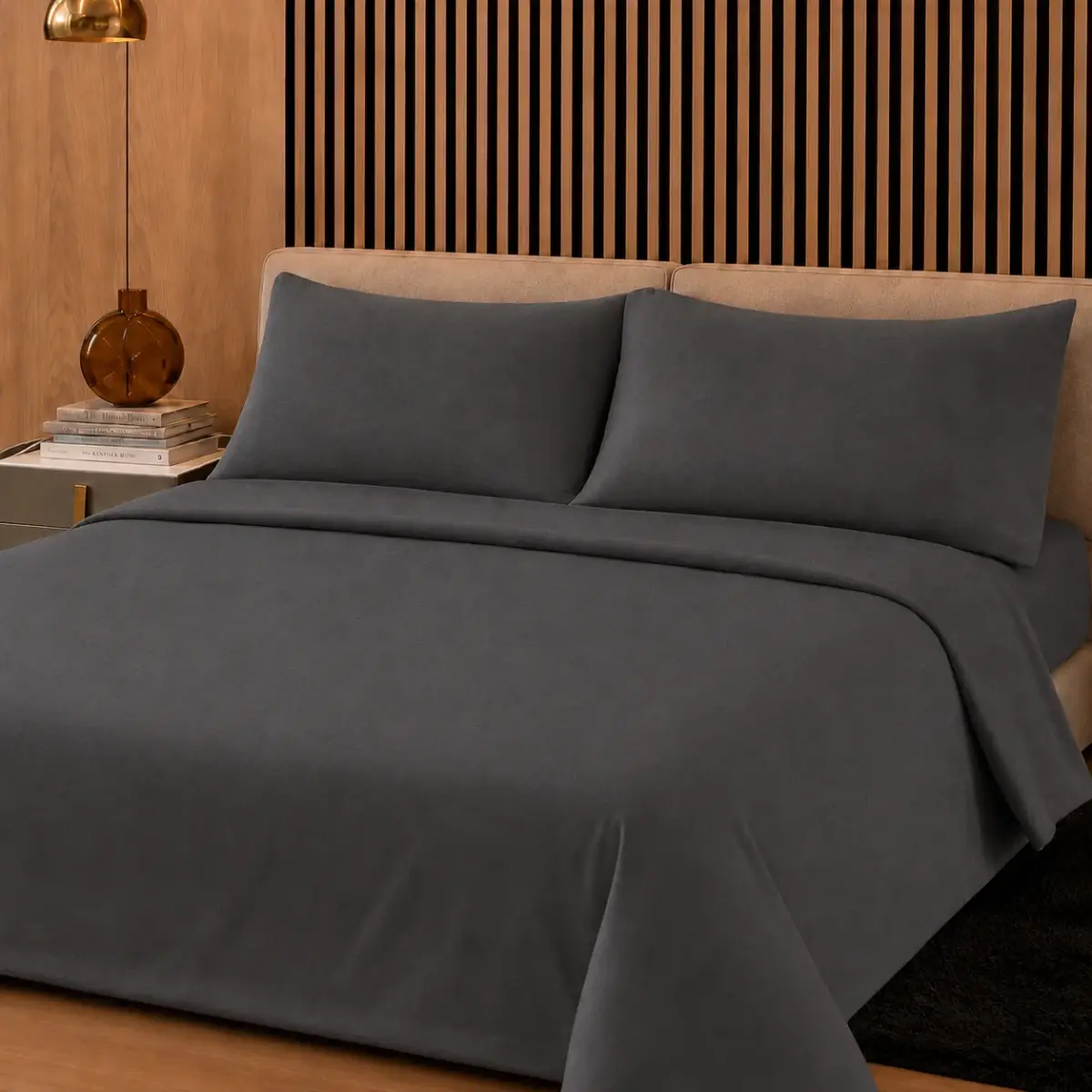 COTTON FLANNEL BED SHEET 6FT
